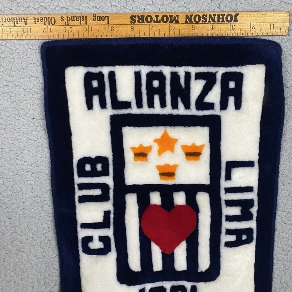Alianza Lima Peru Game Pennant Exchangesoccer Dutbol Football 1901 Thick Rare‎